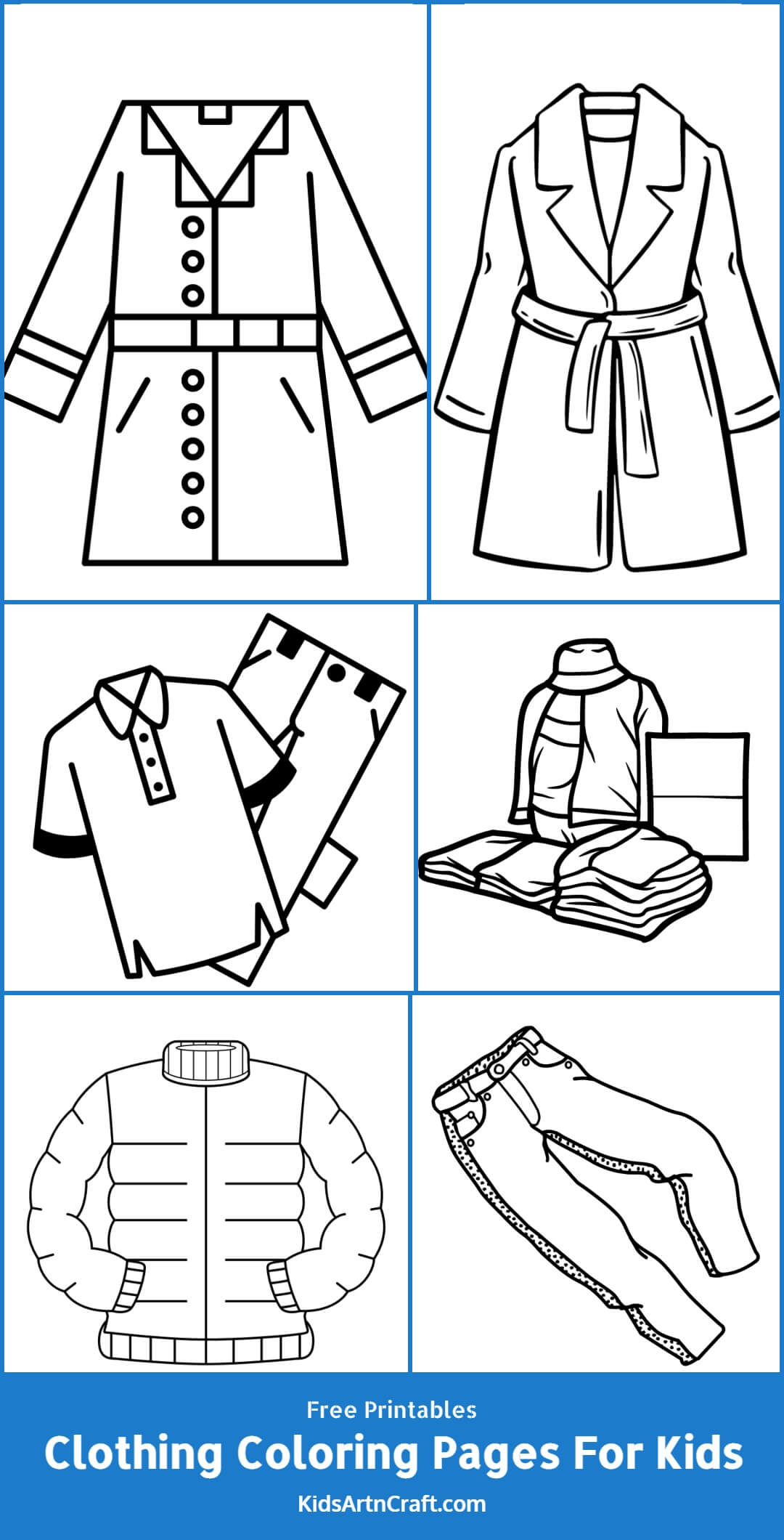 31 Winter Clothes Coloring Pages Printable 21