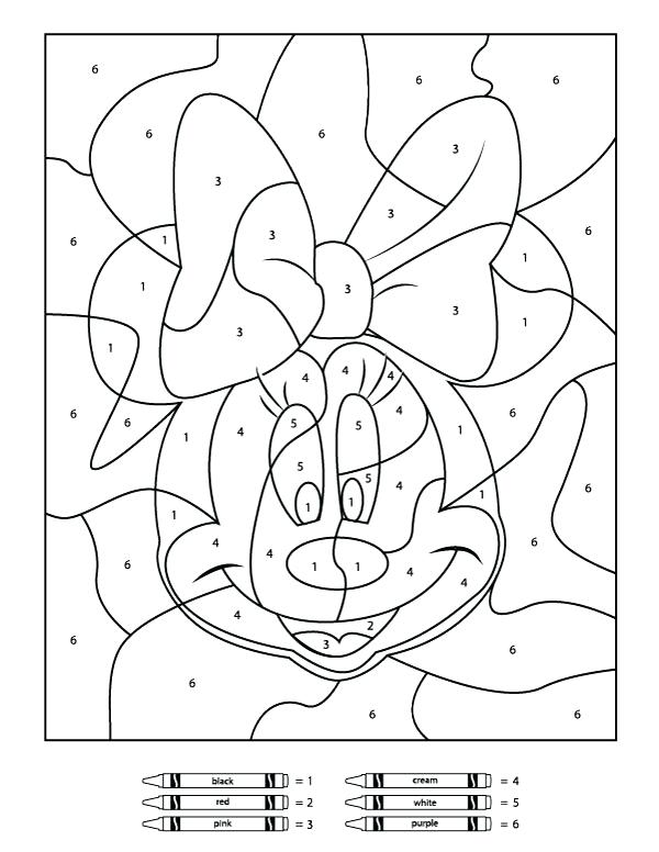 32 Challenging Color by Number Coloring Pages Printable 17