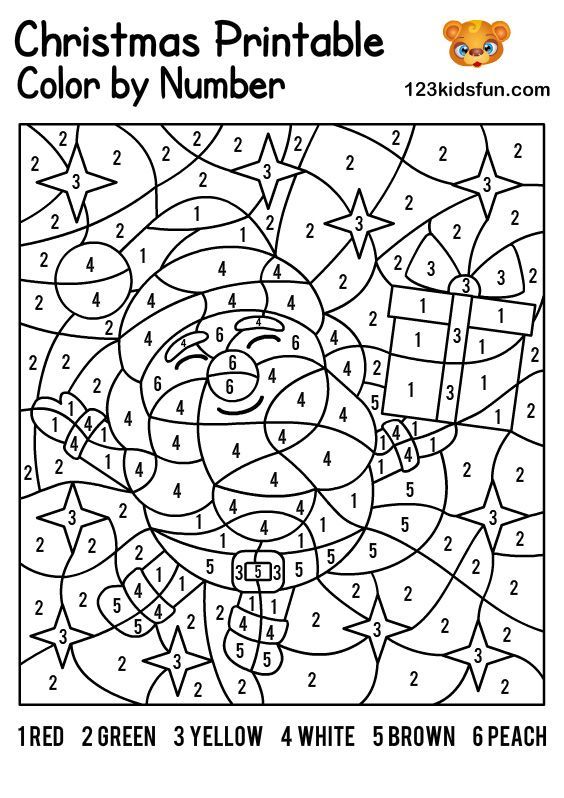 32 Challenging Color by Number Coloring Pages Printable 33