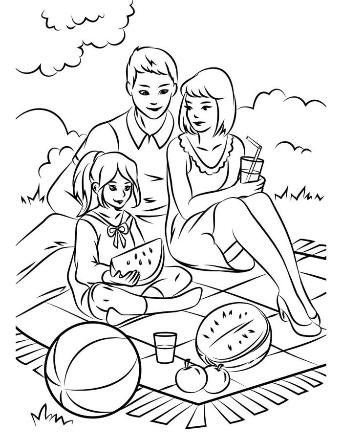 heartwarming family coloring pages printable jpg