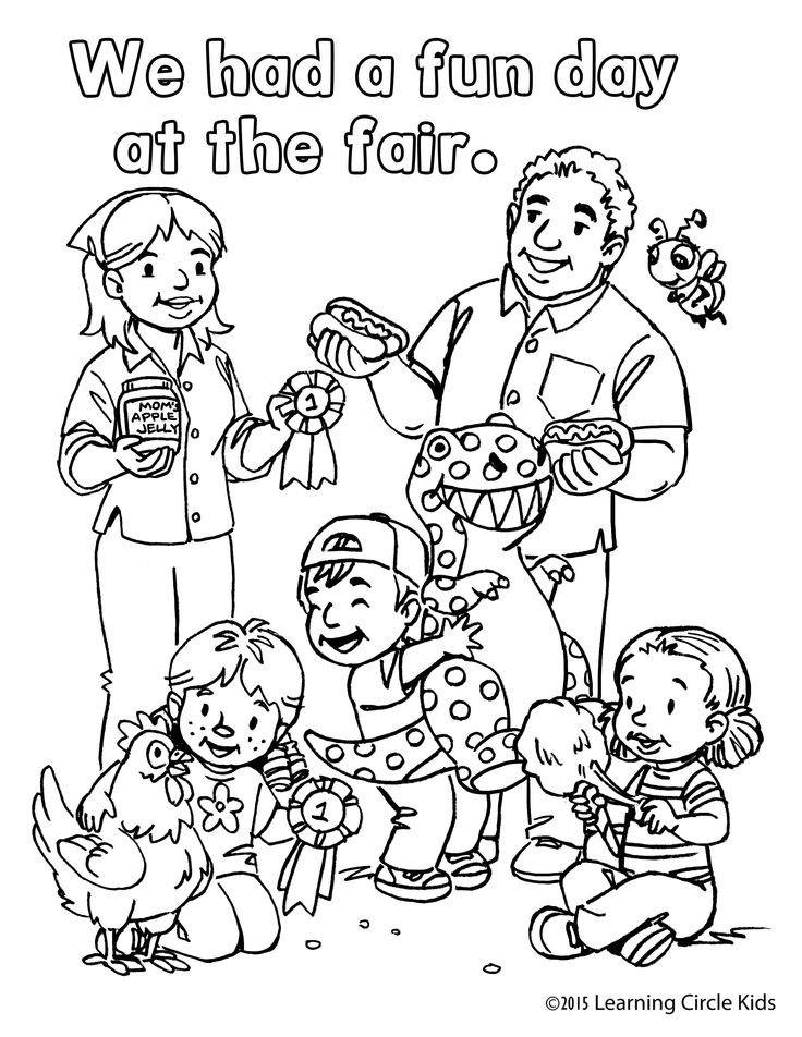 32 Heartwarming Family Coloring Pages Printable 8