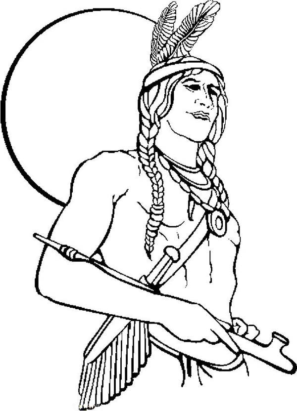 32 Native American Art Coloring Pages Printable 11