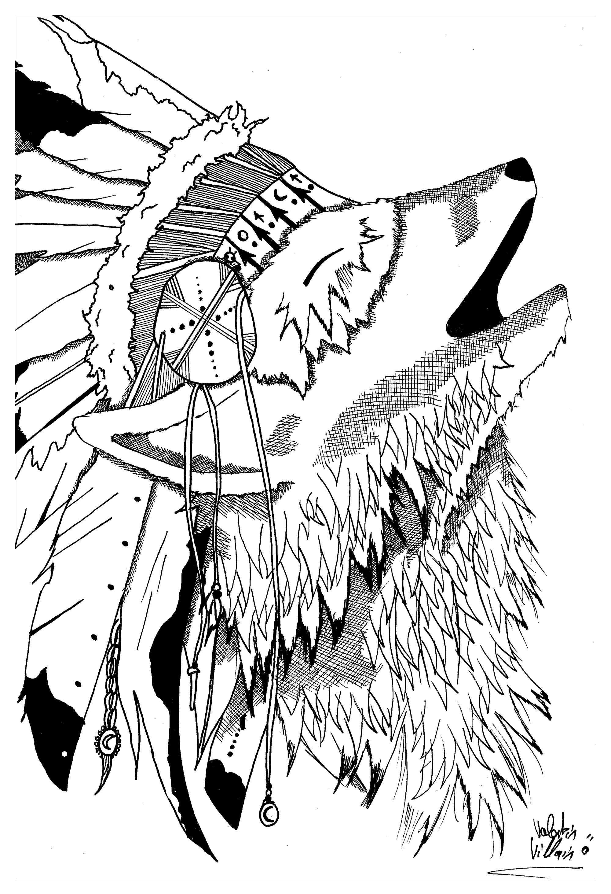 32 Native American Art Coloring Pages Printable 15