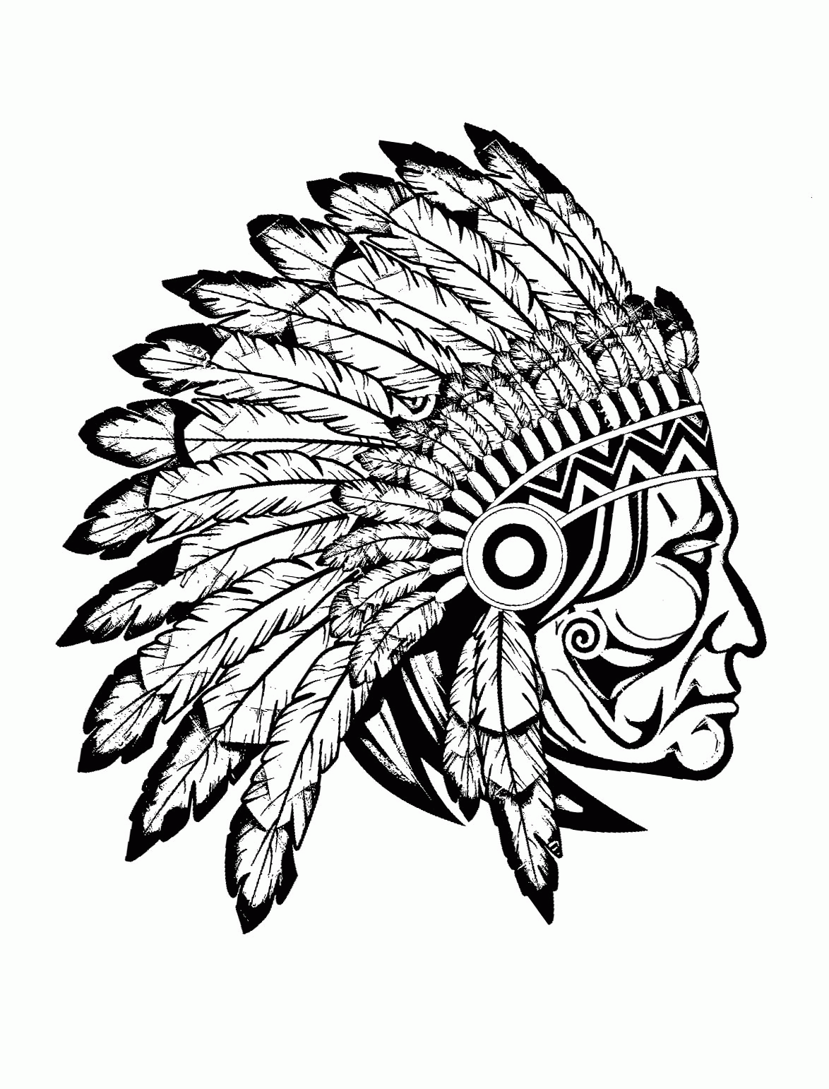 32 Native American Art Coloring Pages Printable 18