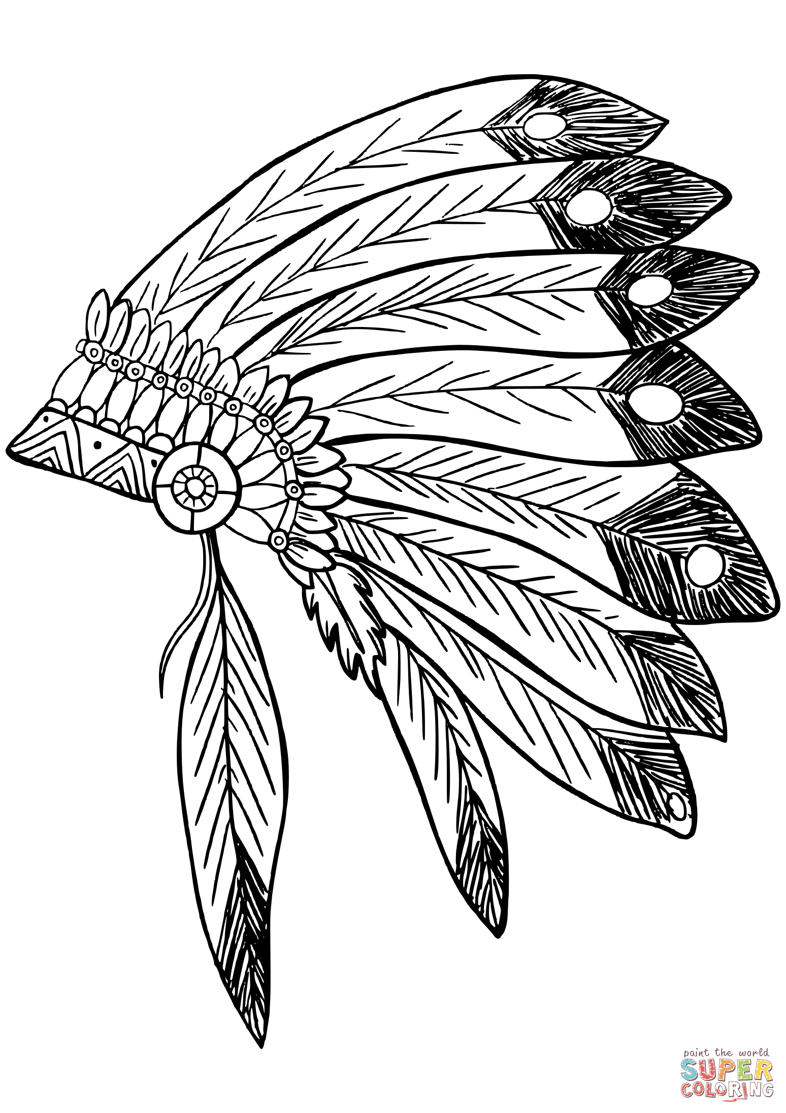 32 Native American Art Coloring Pages Printable 23