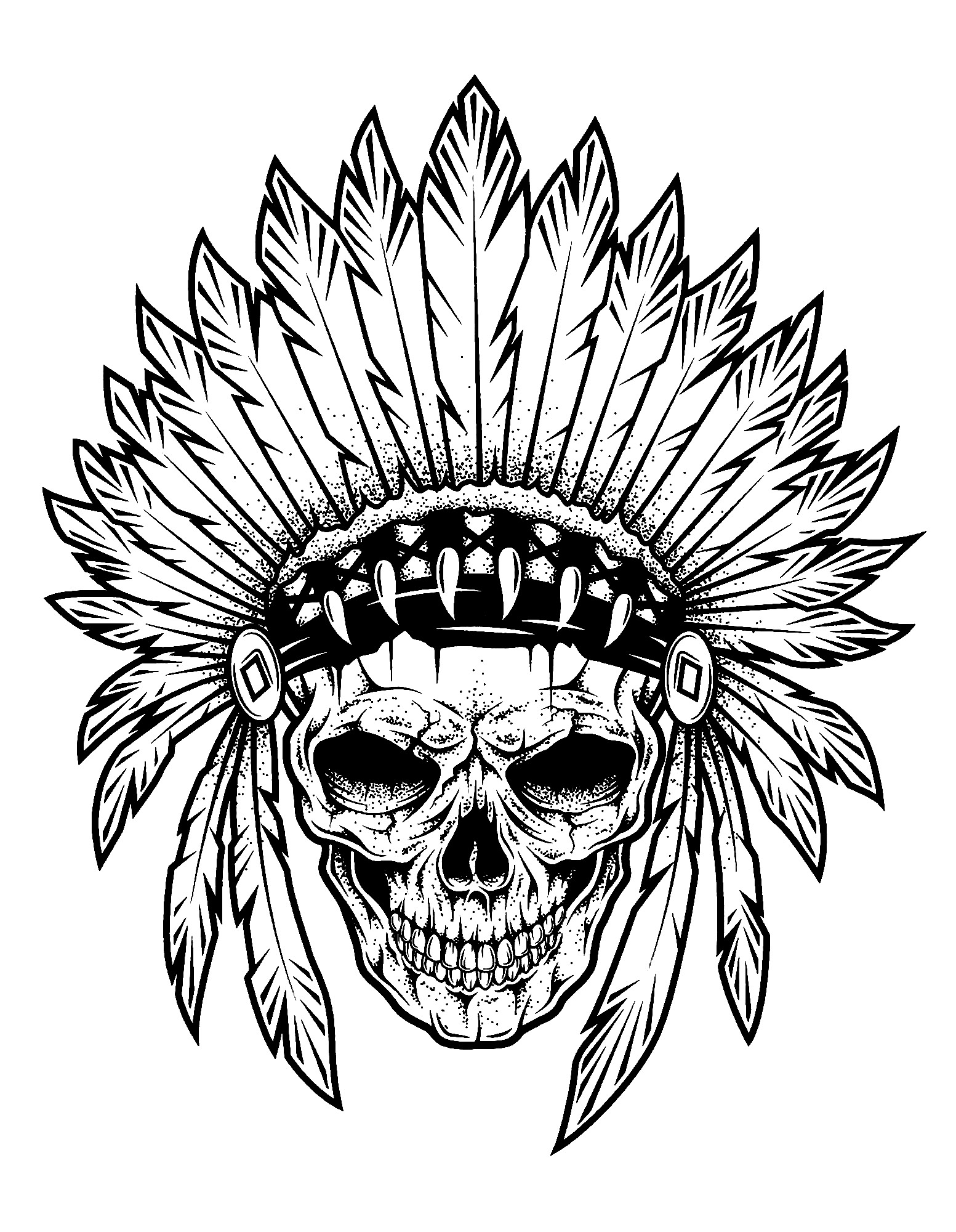 32 Native American Art Coloring Pages Printable 30