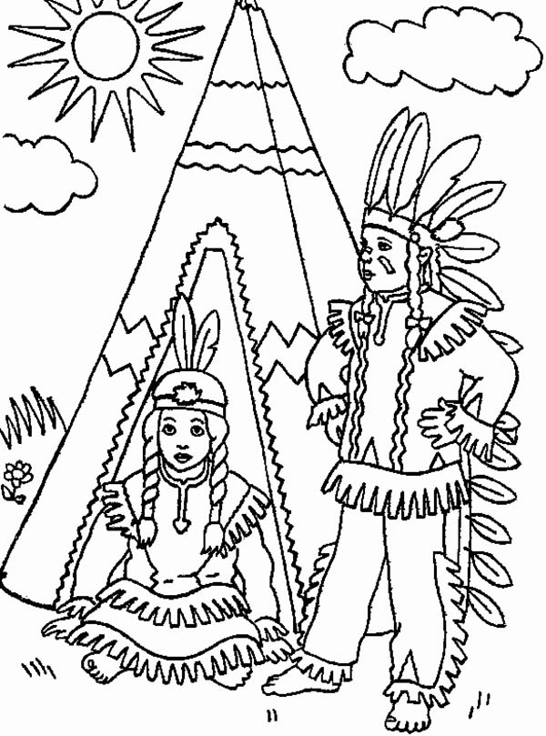 32 Native American Art Coloring Pages Printable 31