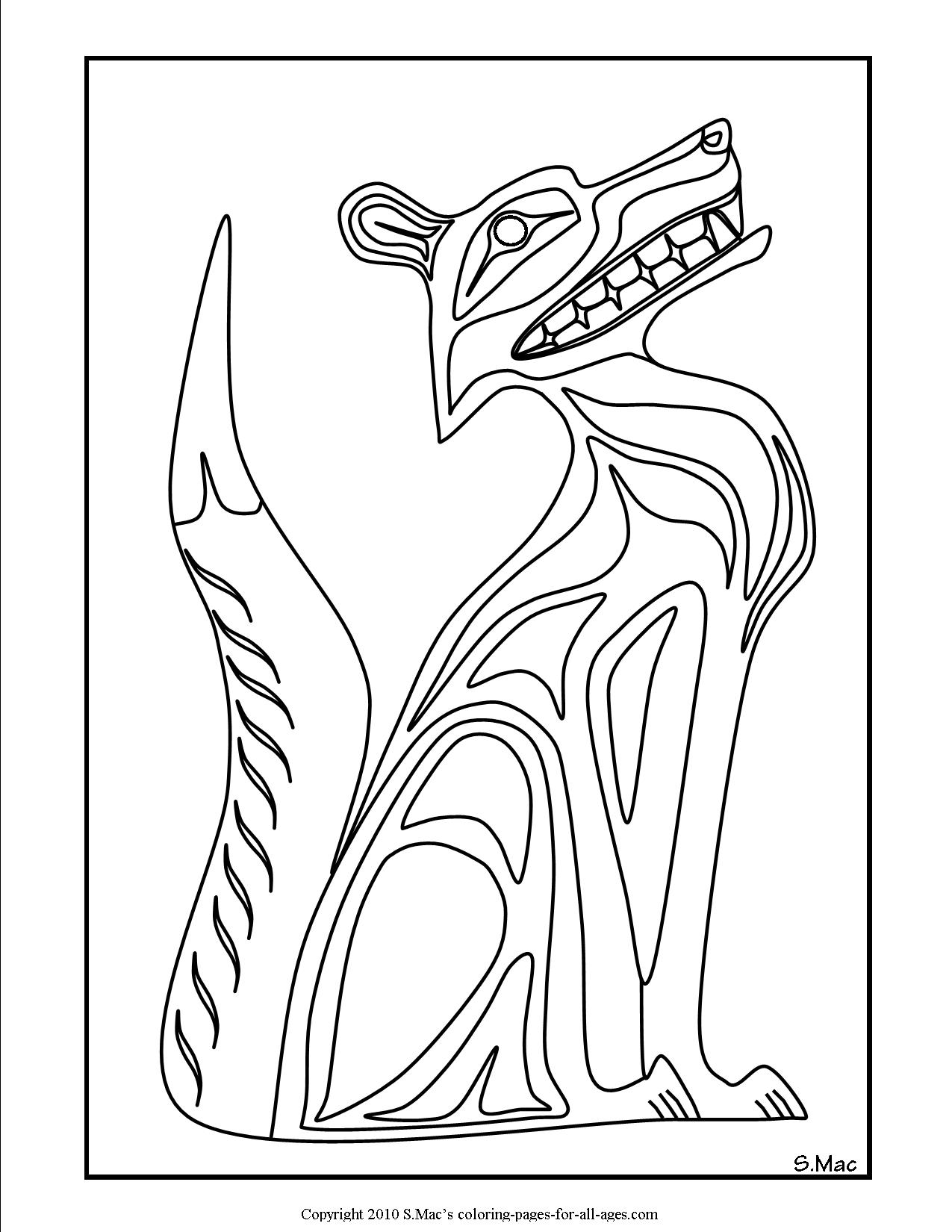 native american art coloring pages printable jpg