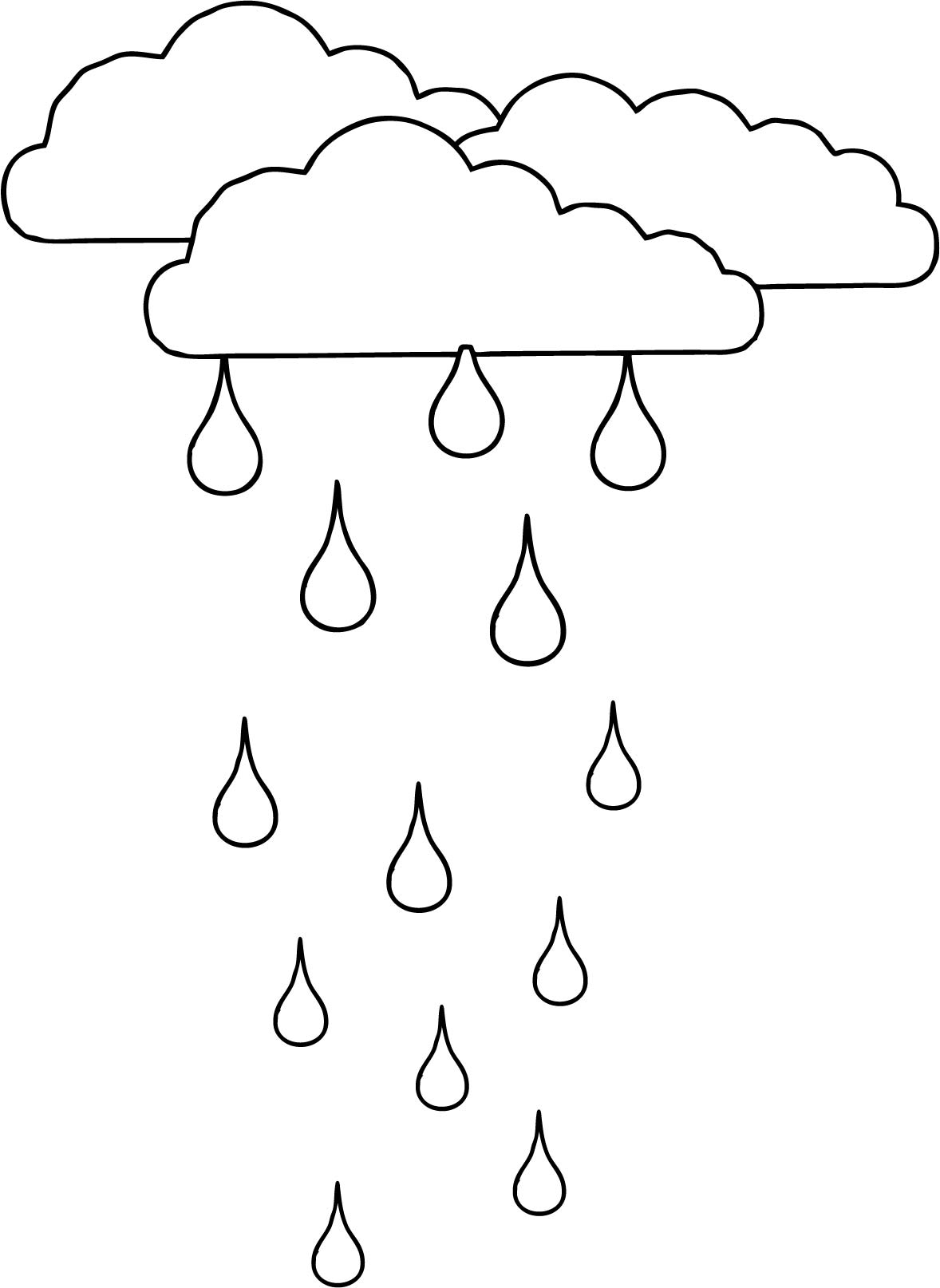 32 Rainy Day Coloring Pages Printable 33