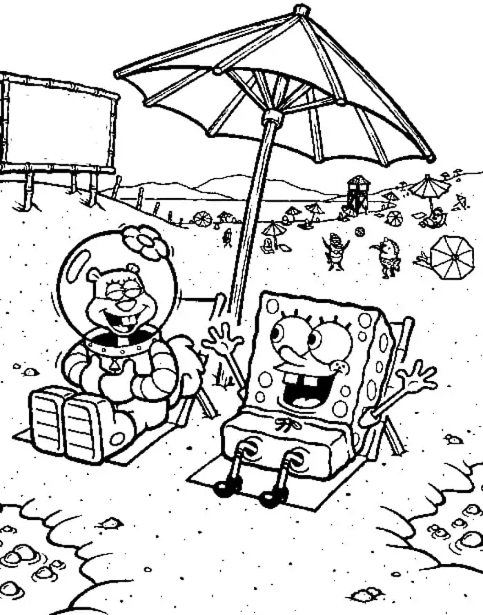 32 Spongebob Soccer Coloring Pages Printable 26