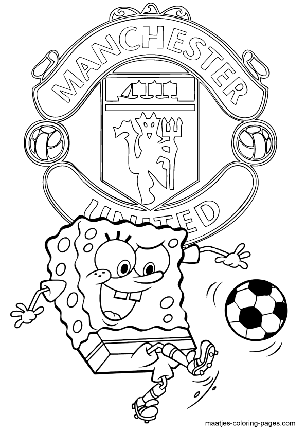 32 Spongebob Soccer Coloring Pages Printable 31