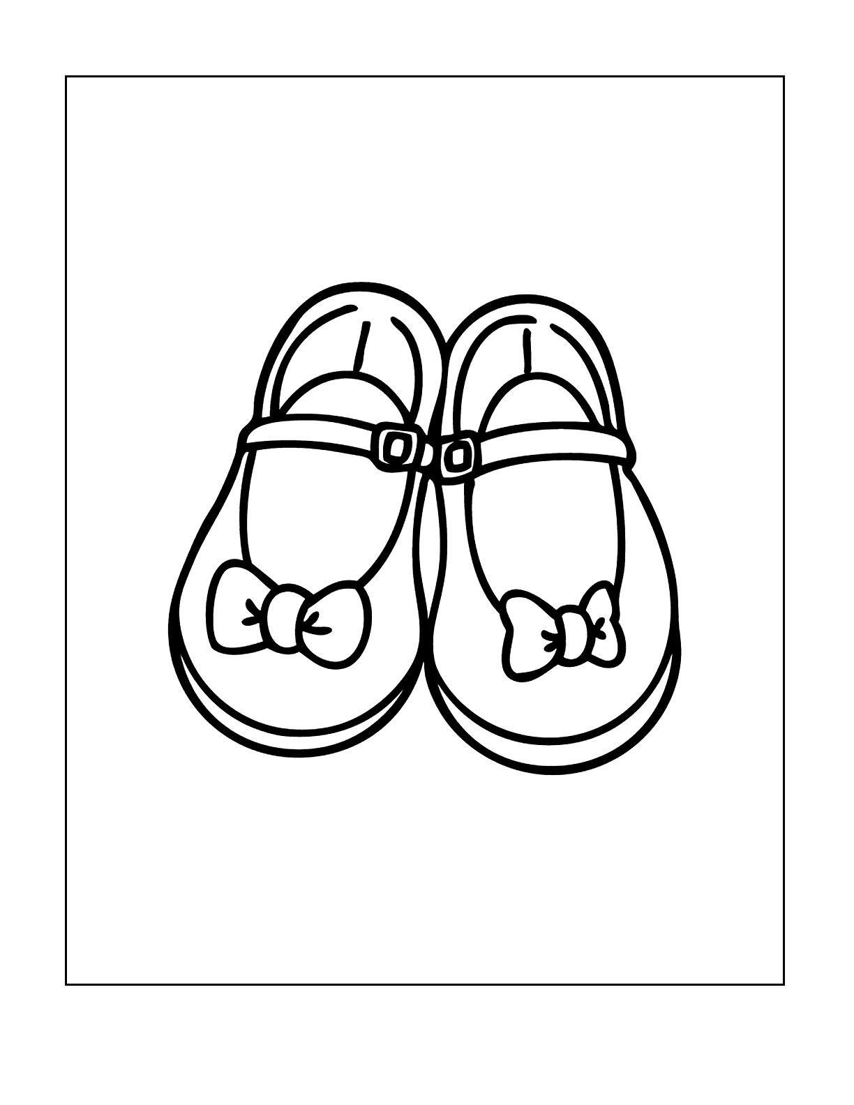 32 Stylish Shoe Coloring Pages Printable 33