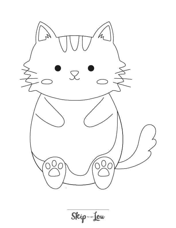 32 Very Simple Coloring Pages Printable 2