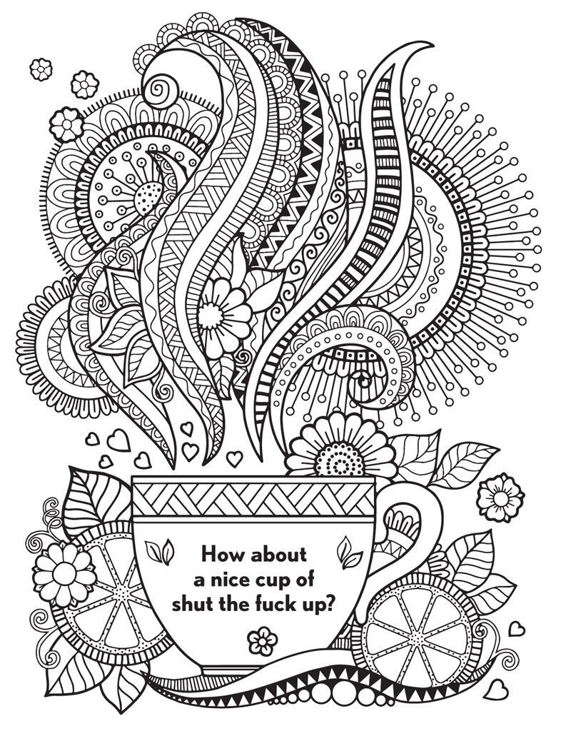 33 Dirty Word Coloring Pages Printable 11