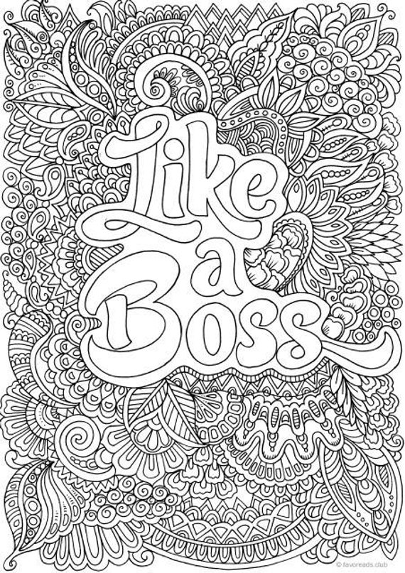 33 Dirty Word Coloring Pages Printable 14