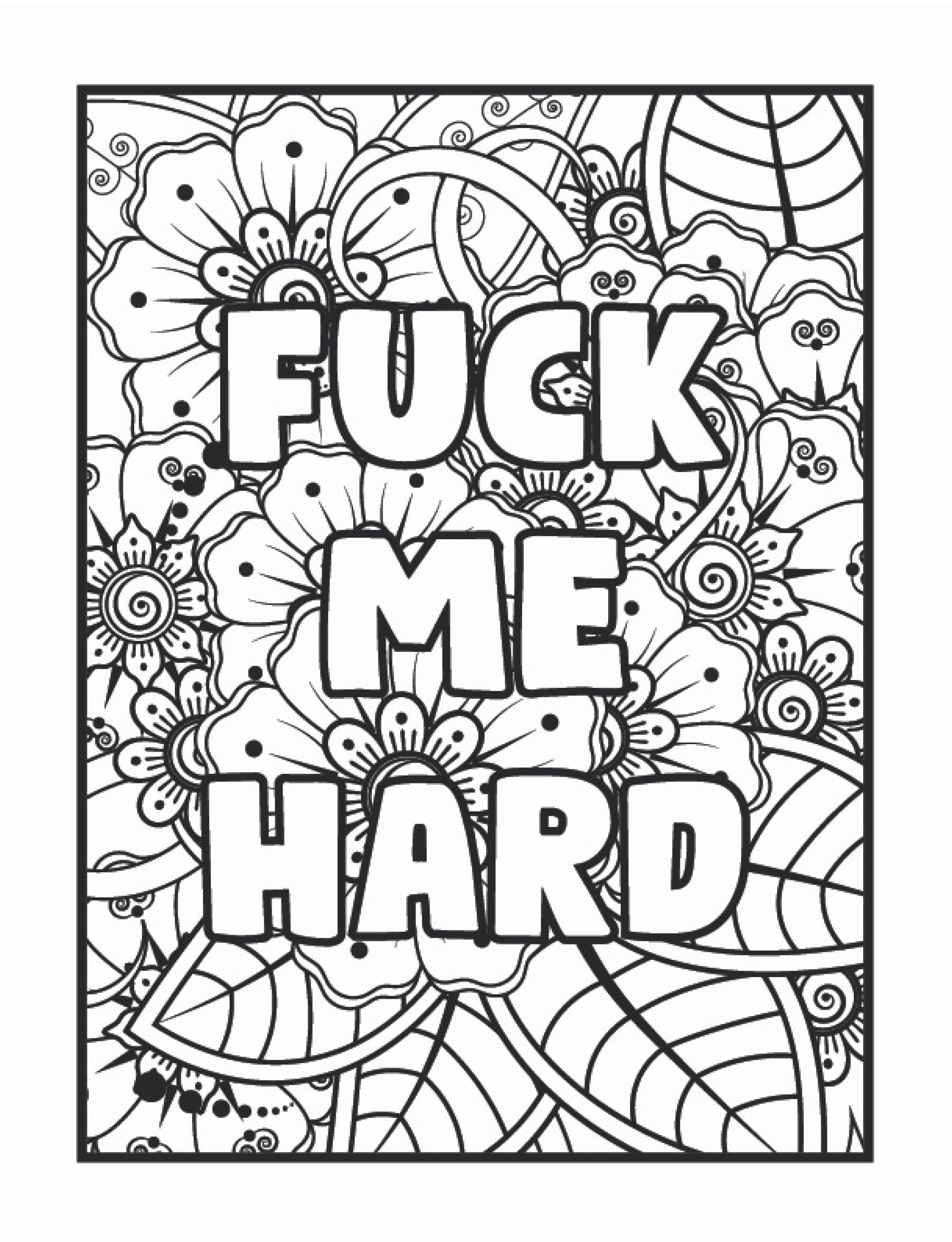 33 Dirty Word Coloring Pages Printable 27