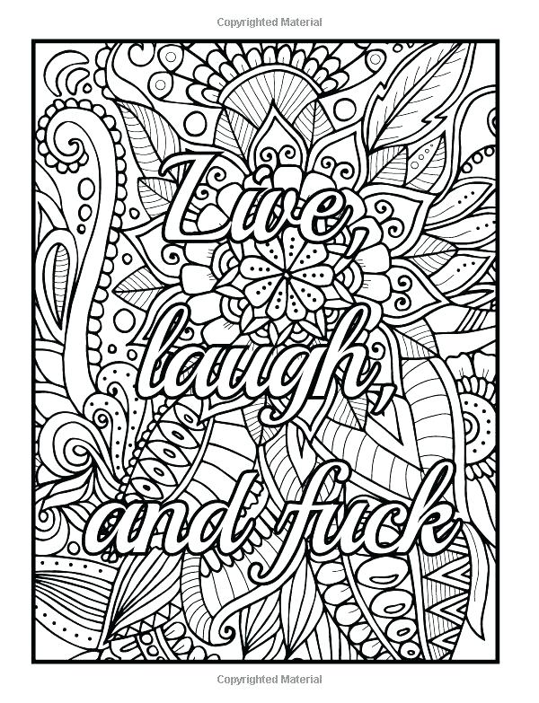 33 Dirty Word Coloring Pages Printable 35