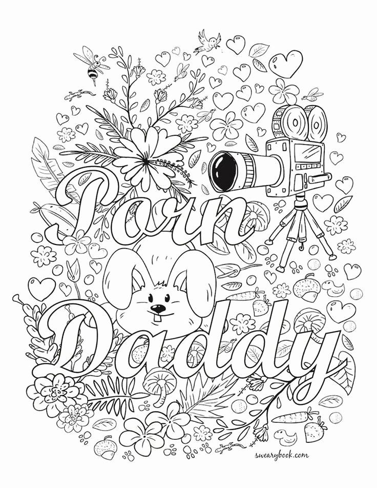 33 Dirty Word Coloring Pages Printable 7