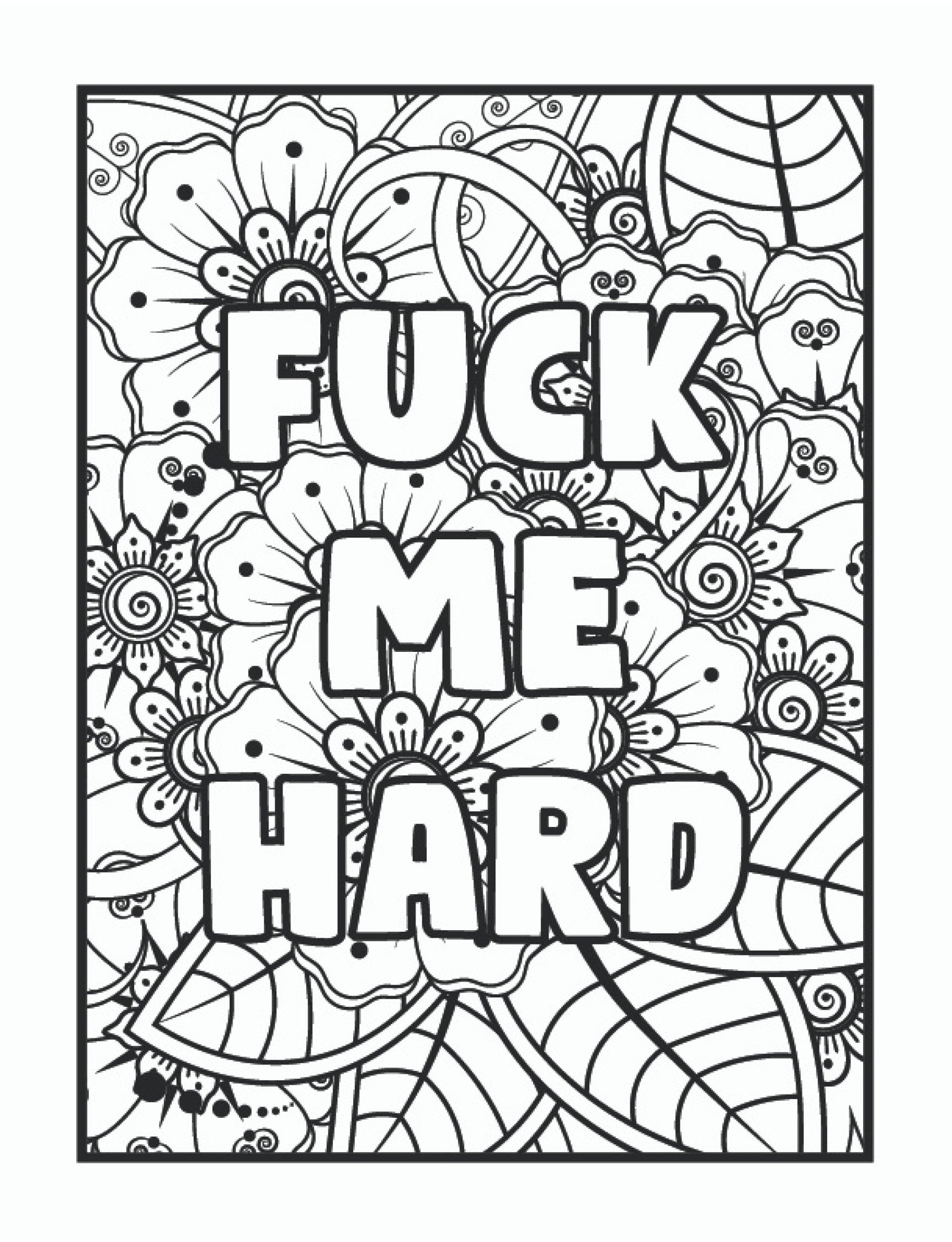 33 Dirty Word Coloring Pages Printable 9