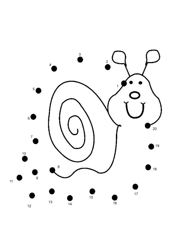 33 Dot-to-Dot Coloring Pages Printable 17