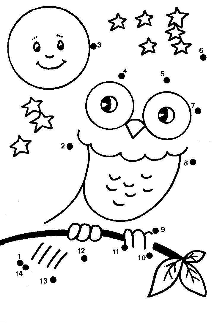 33 Dot-to-Dot Coloring Pages Printable 25