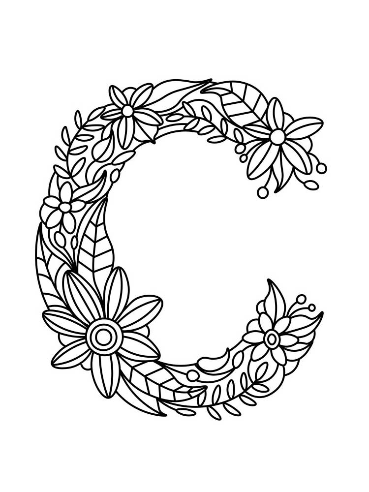 33 Free Printable Letter C Coloring Pages 12