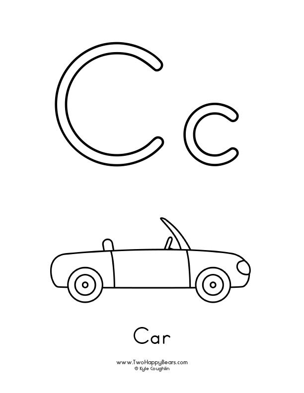 33 Free Printable Letter C Coloring Pages 16