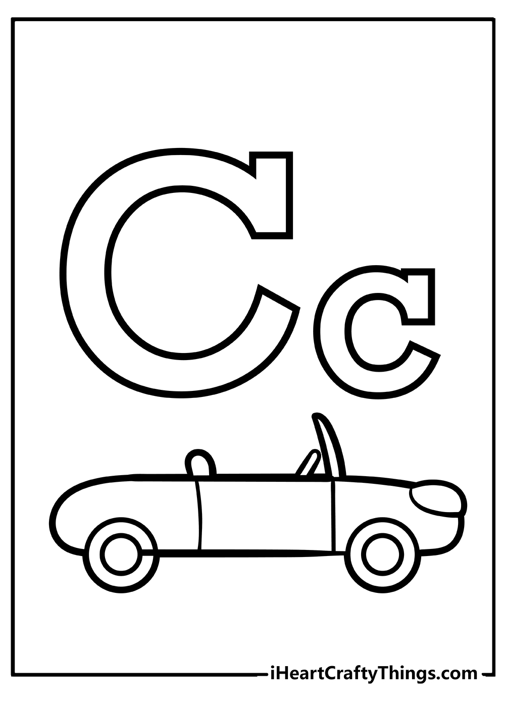 33 Free Printable Letter C Coloring Pages 3