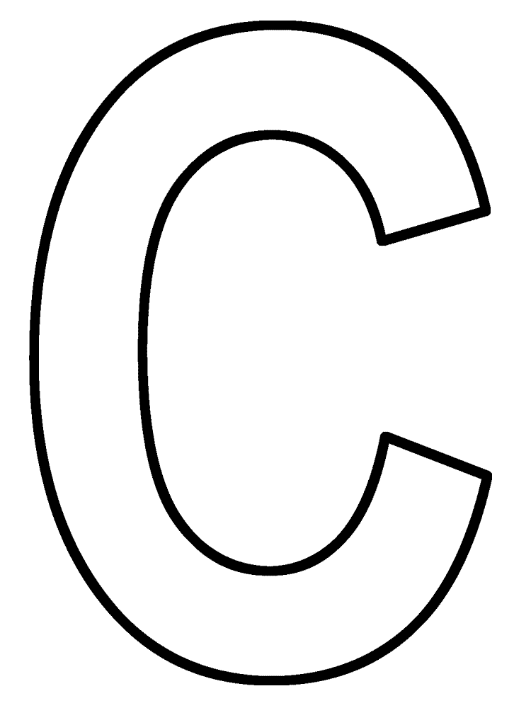 33 Free Printable Letter C Coloring Pages 32