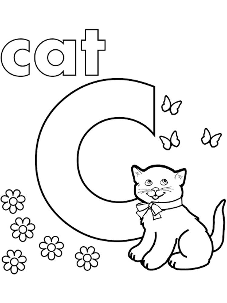 33 Free Printable Letter C Coloring Pages 33