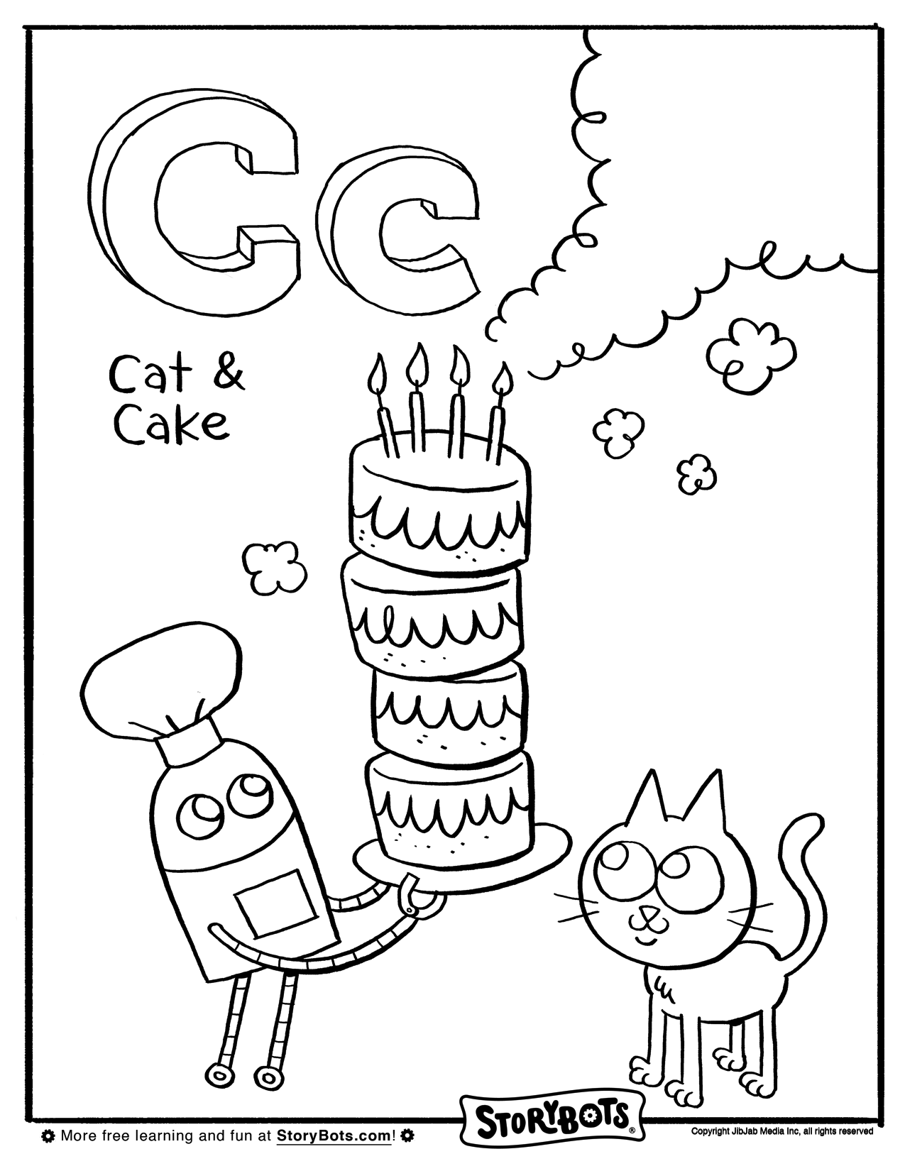 33 Free Printable Letter C Coloring Pages 34