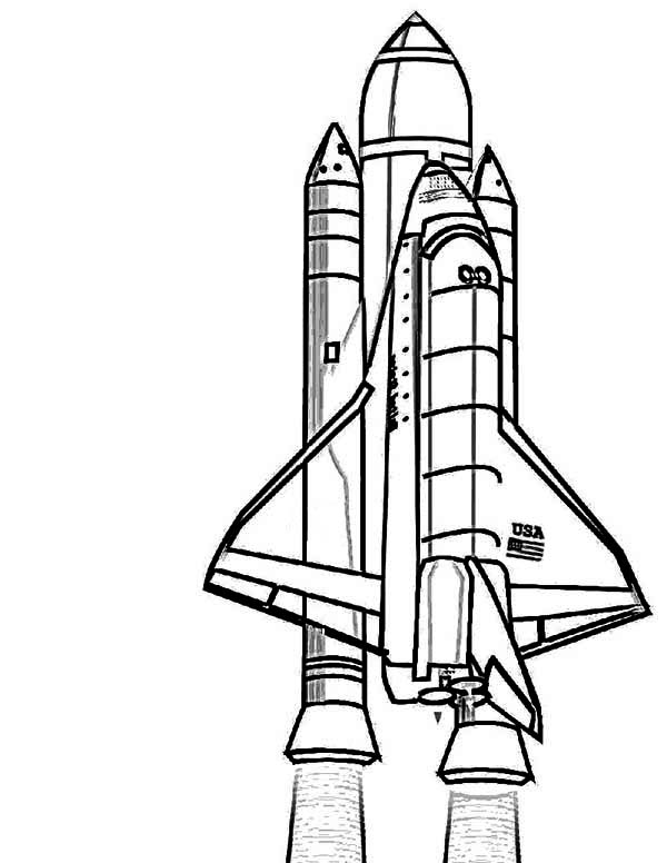 33 Futuristic Spaceships Coloring Pages Printable 14