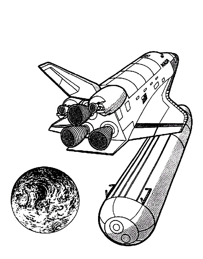 33 Futuristic Spaceships Coloring Pages Printable 16