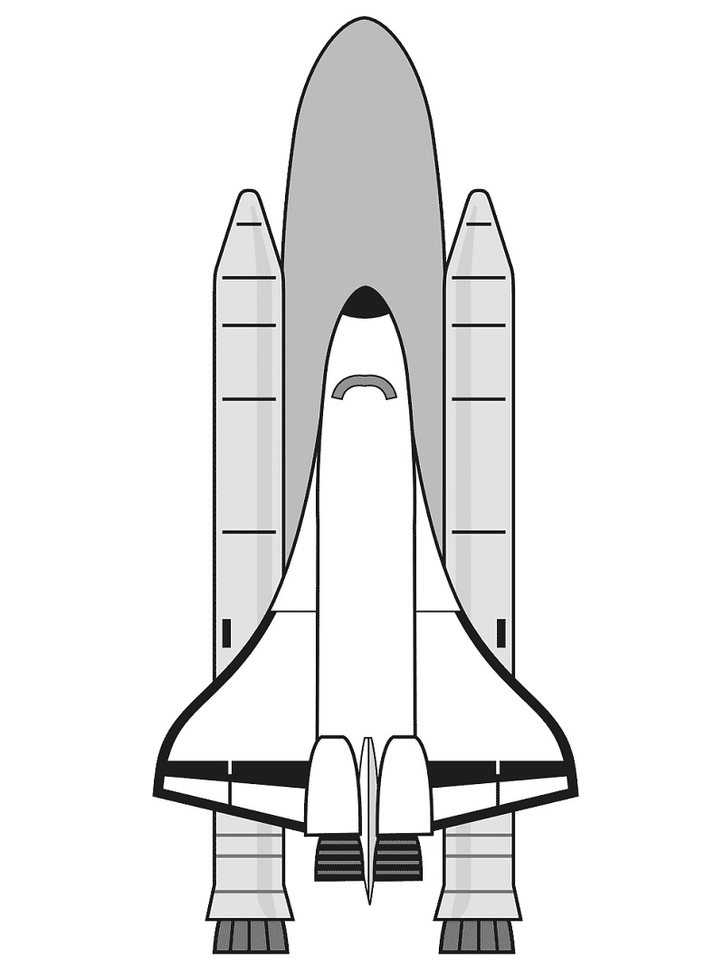 33 Futuristic Spaceships Coloring Pages Printable 20