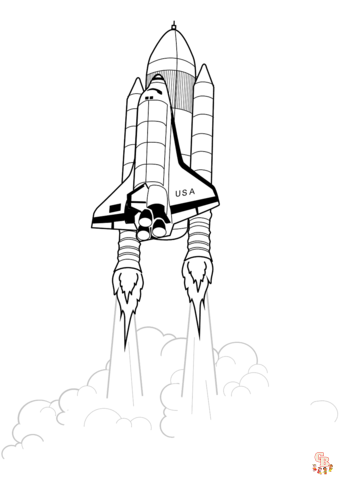 33 Futuristic Spaceships Coloring Pages Printable 35