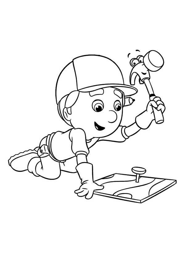 33 Handy Tools Coloring Pages Printable 16