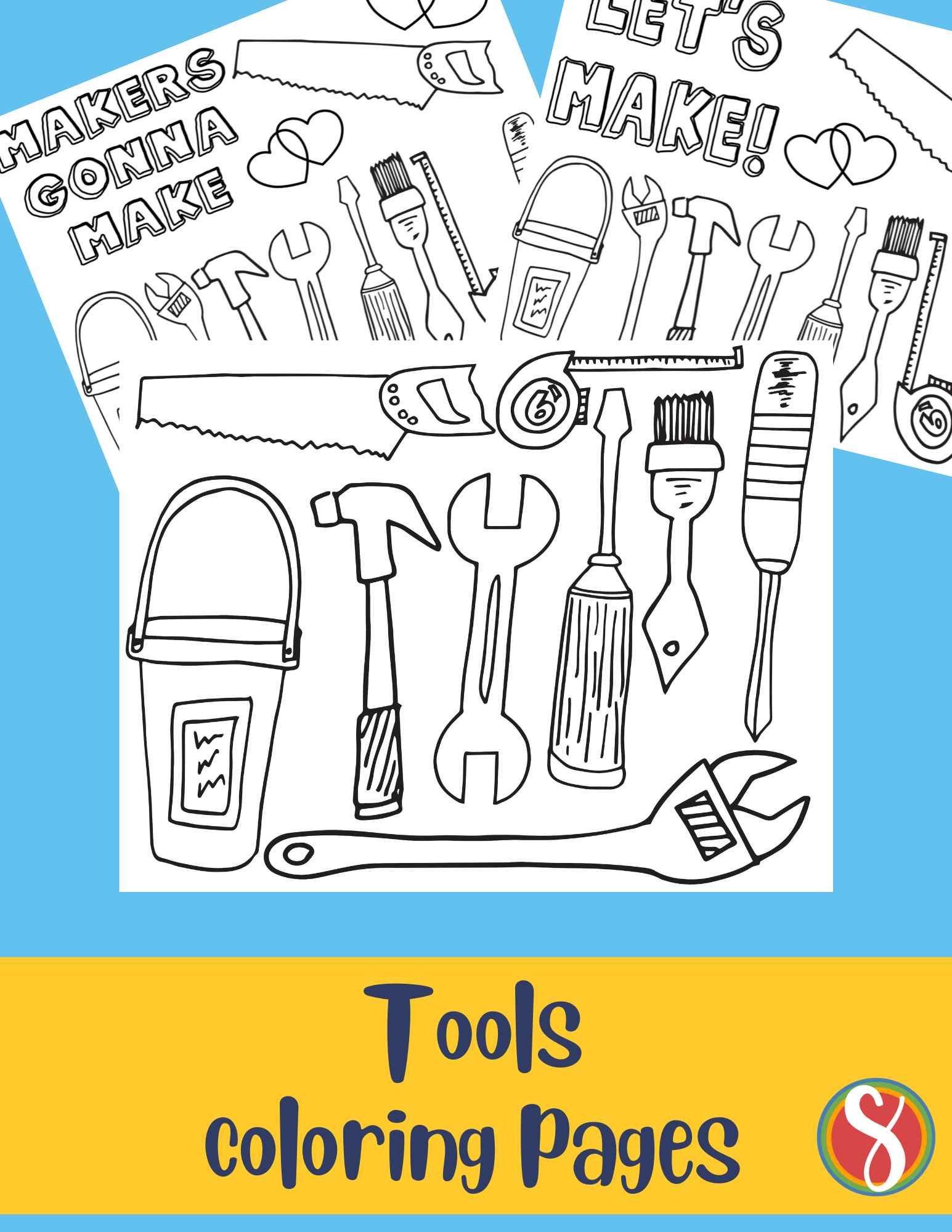 handy tools coloring pages printable jpg