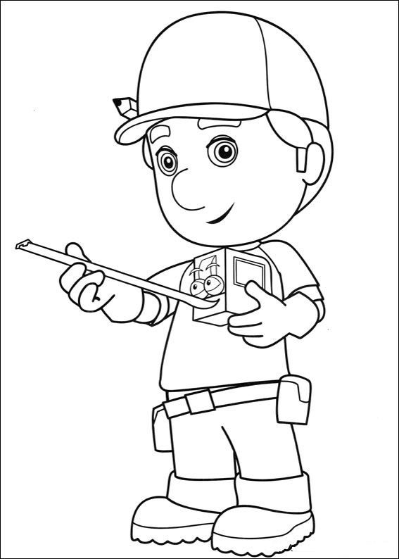 33 Handy Tools Coloring Pages Printable 30