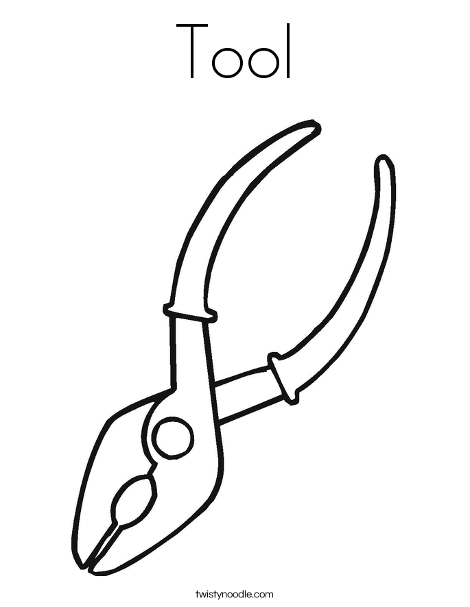 33 Handy Tools Coloring Pages Printable 32