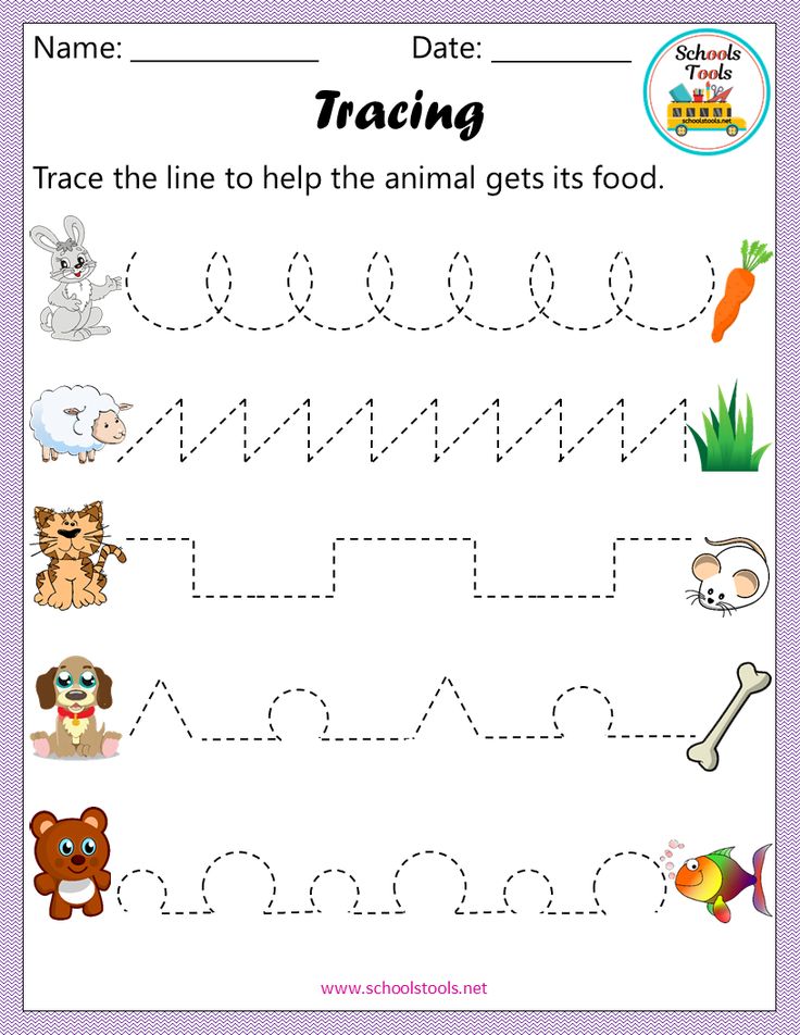 33 Preschool Tracing Worksheets Printable 15