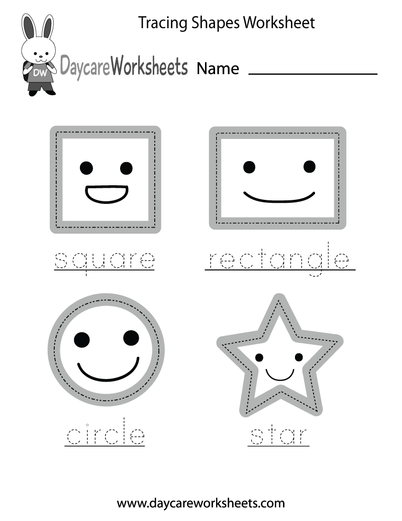 33 Preschool Tracing Worksheets Printable 35