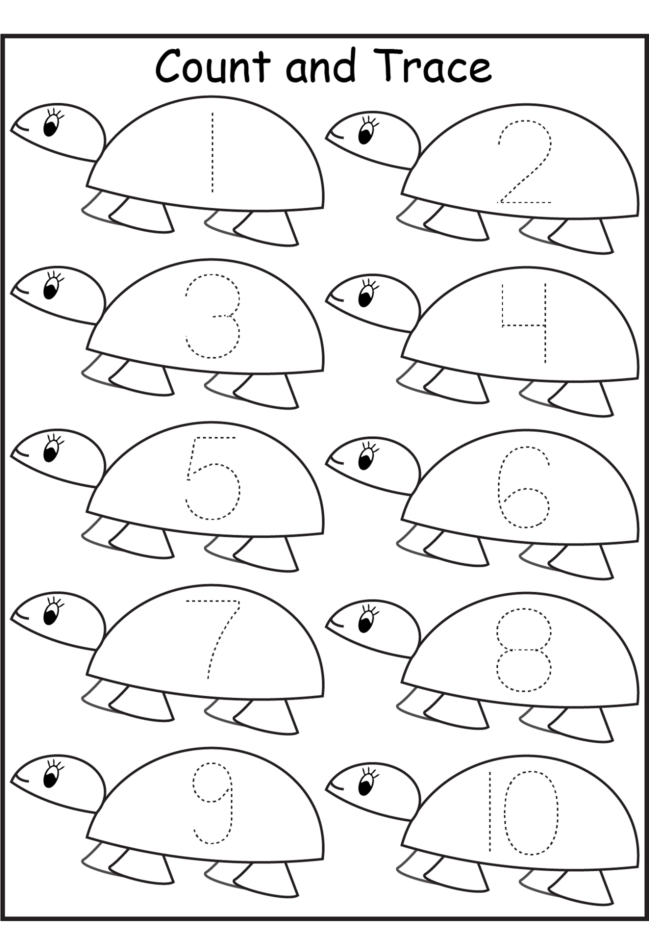 33 Preschool Tracing Worksheets Printable 6