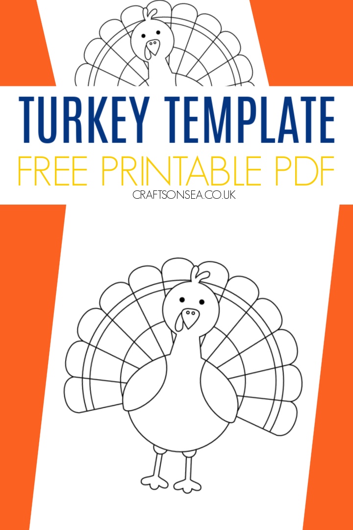 33 Turkey Templates Printable 1