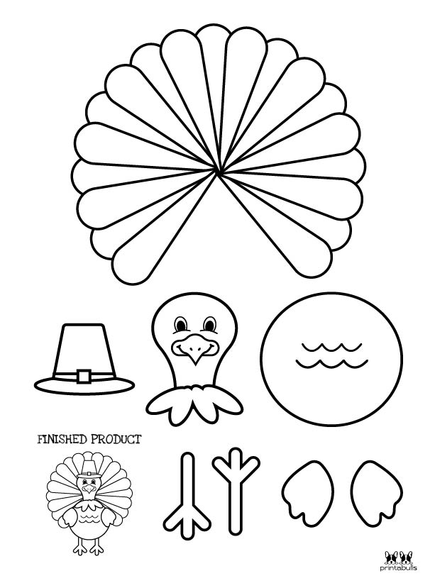 33 Turkey Templates Printable 10