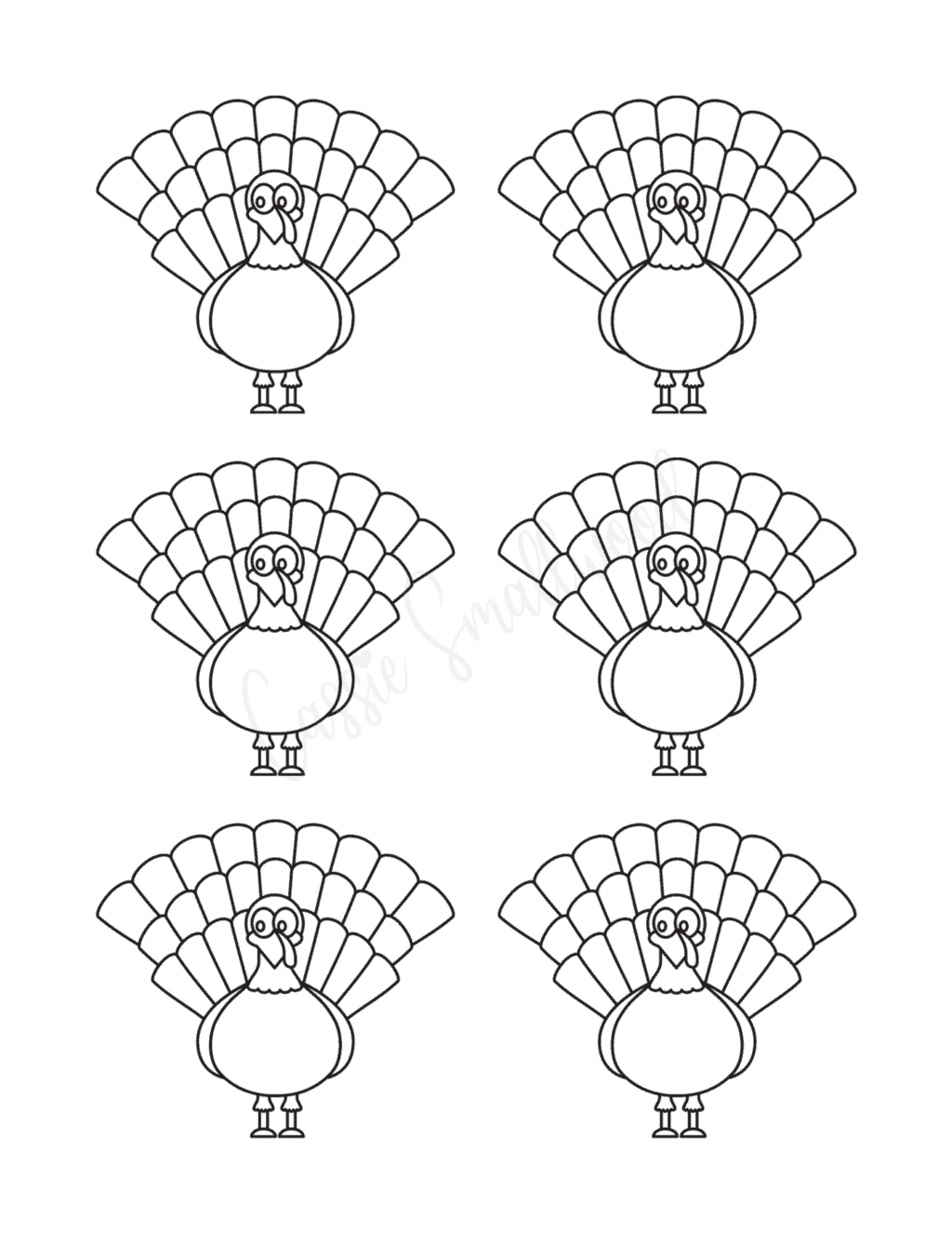 33 Turkey Templates Printable 2