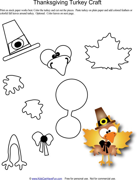 33 Turkey Templates Printable 24