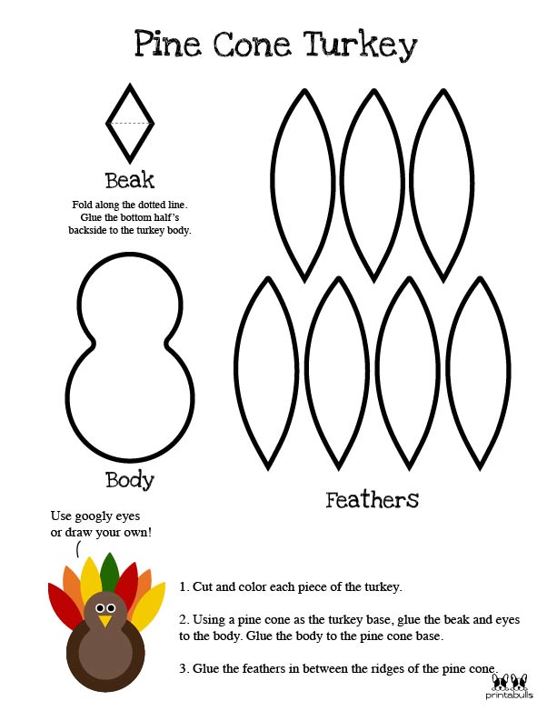 33 Turkey Templates Printable 25