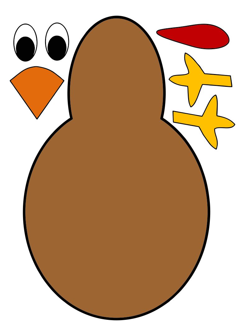 33 Turkey Templates Printable 27