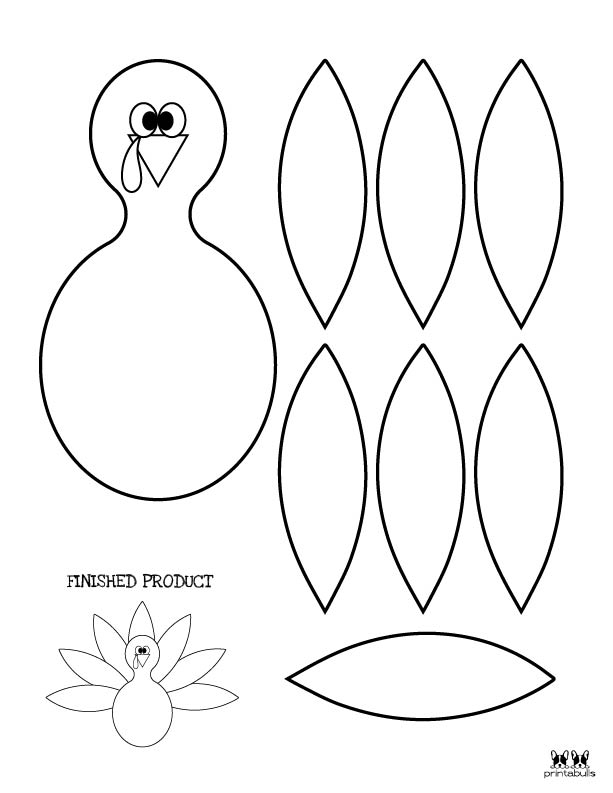 33 Turkey Templates Printable 31