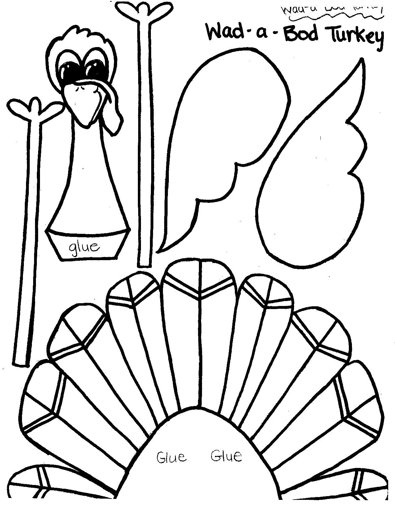 33 Turkey Templates Printable 34